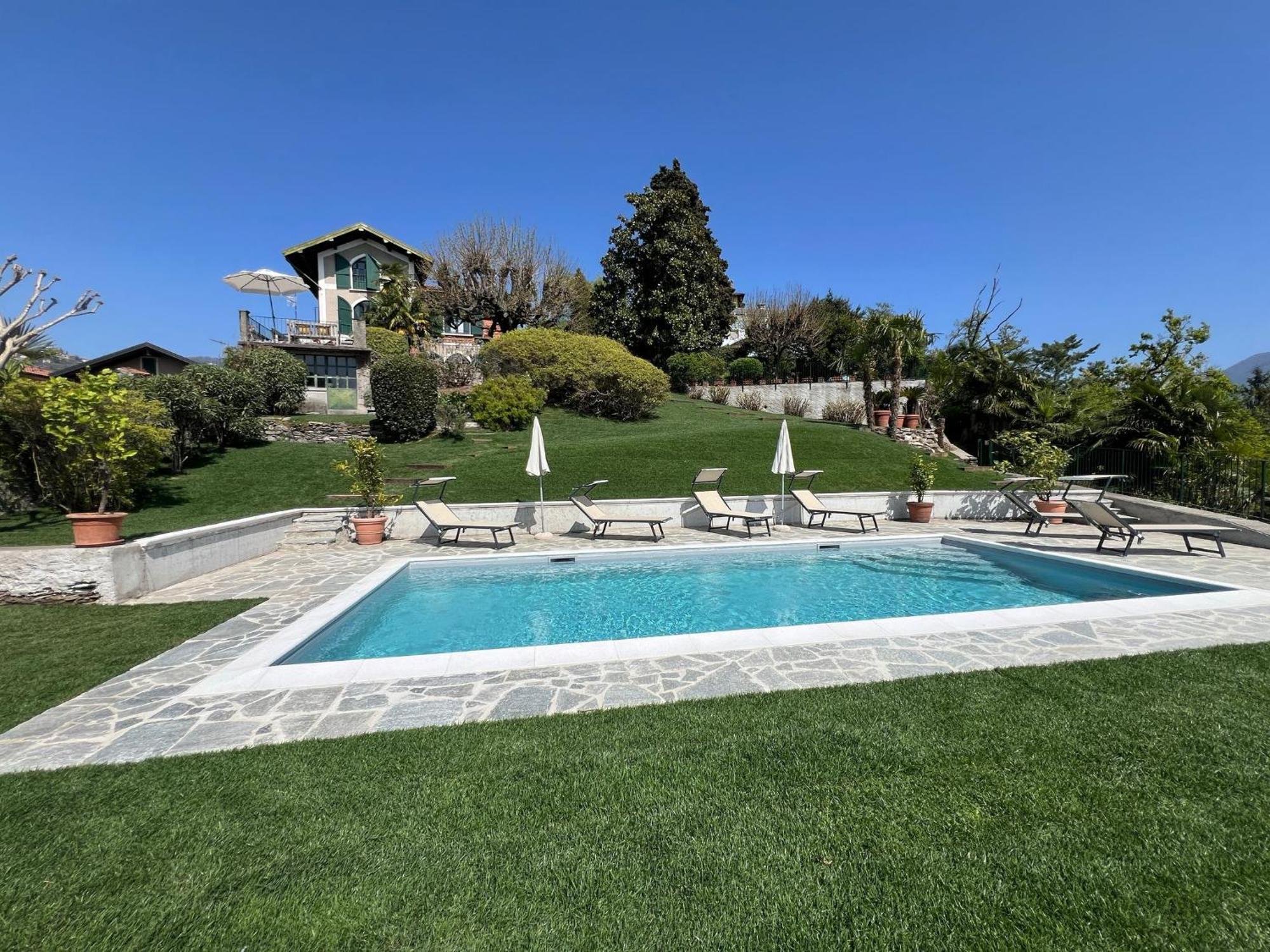 Charming Villa Il Motto With Pool Cissano Exteriör bild